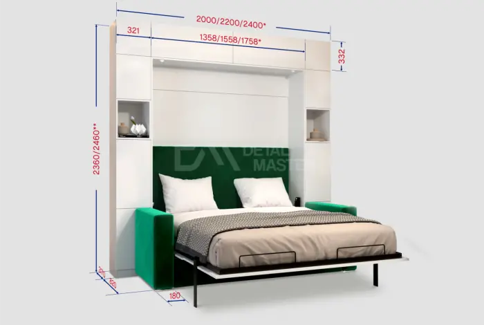 Шкаф-кровать трансформер "Comfort Space Balance"